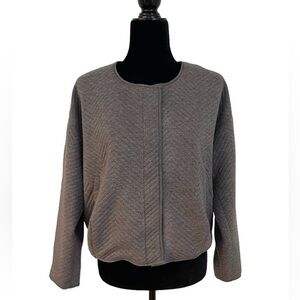 Revolve Line & Dot Daria No Collar Quilted Jacket- NWT - Size Medium